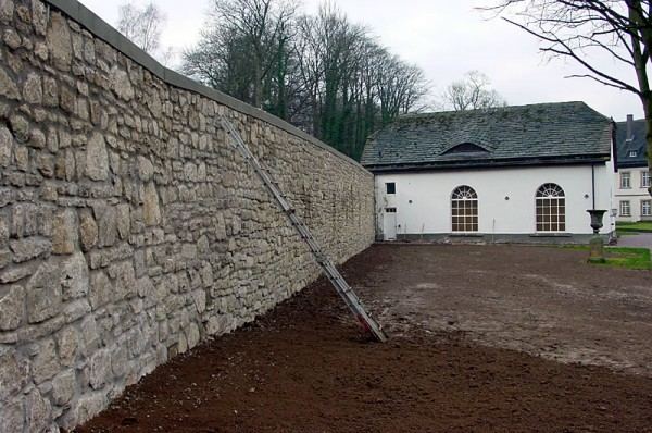 Schlossmauer in Schloss Gehrden